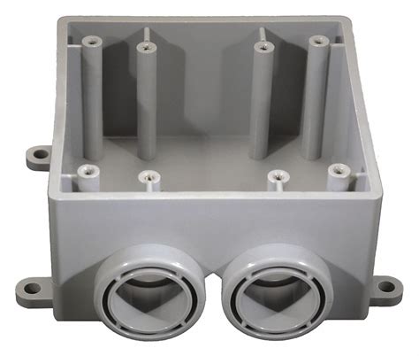 2 wide junction box|2 inch conduit junction box.